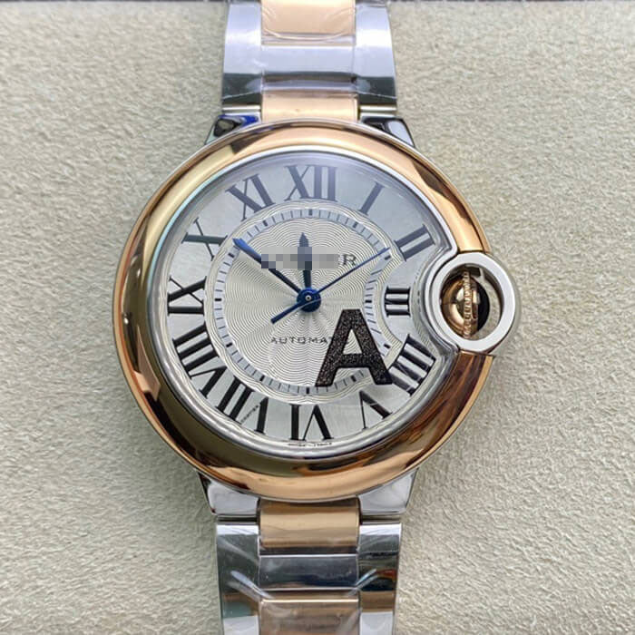 BALLON BLEU DE W2BB0023 33MM V6 FACTORY SILVER STRAP